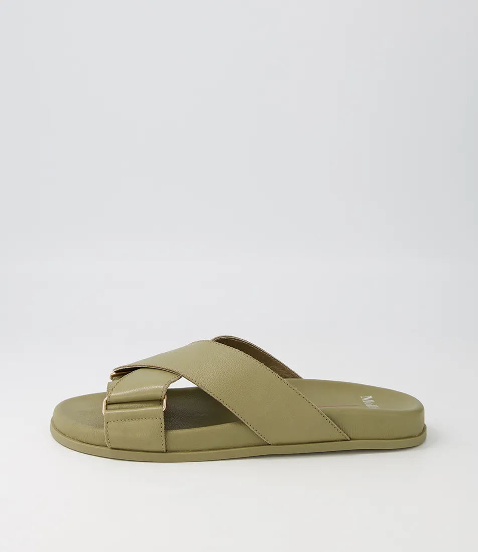 Hefti Leather Slides