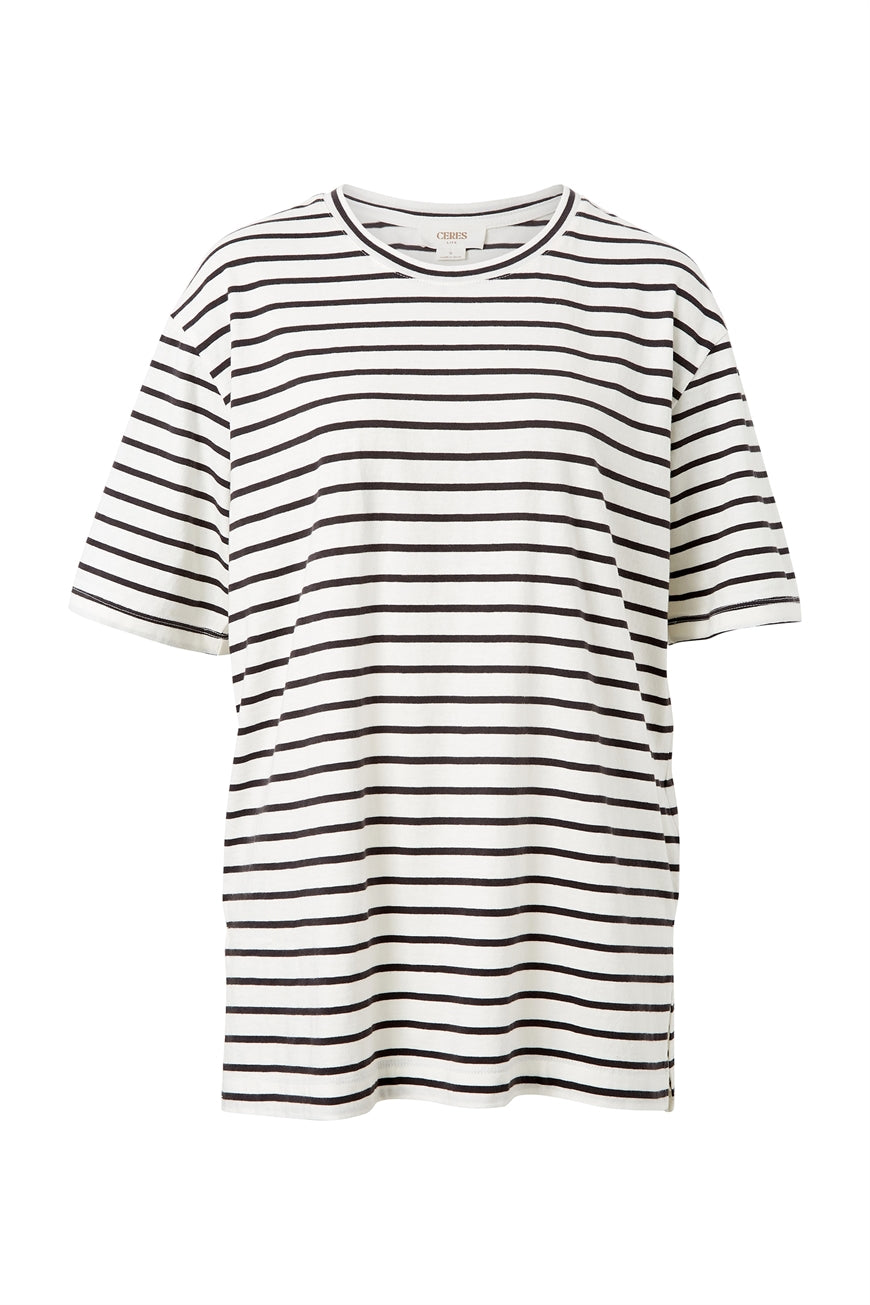 Longline Step Hem Tee