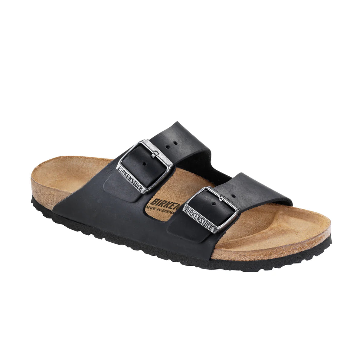 Birkenstock Arizona Black Oiled Leather - Regular