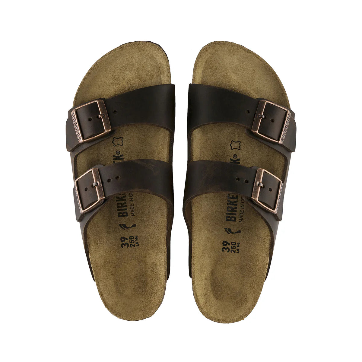 Birkenstock Arizona Habana Oiled Leather - Regular