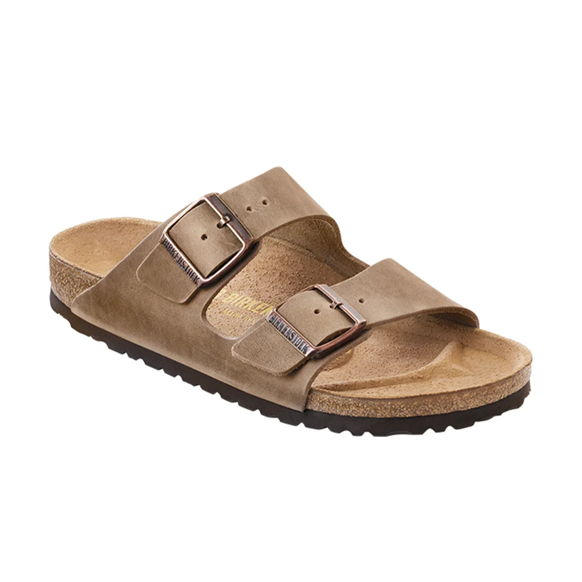 Birkenstock Arizona Tabacco Brown Oiled Leather - Narrow