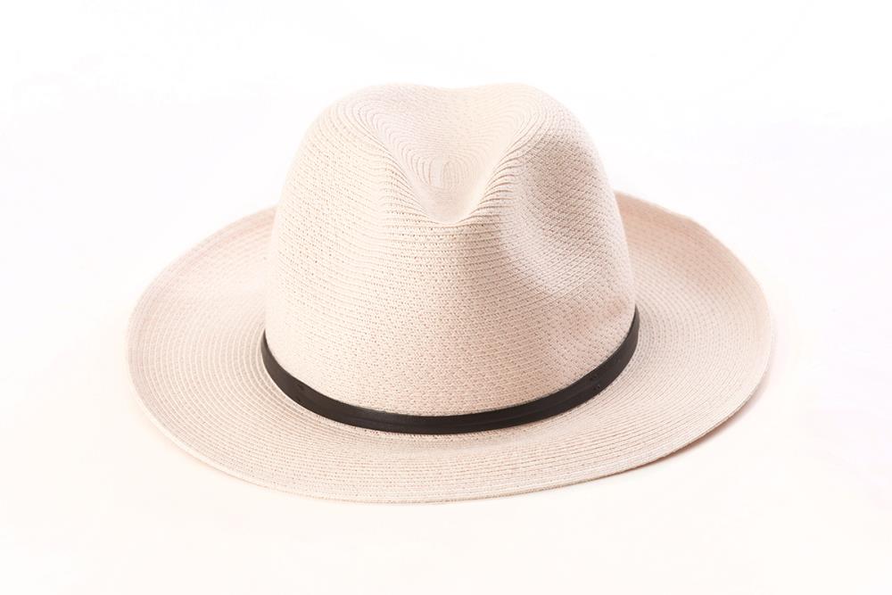 Borsalino Travel Hat with leather Strap